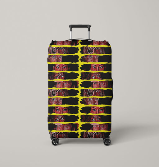 painting character of kll bill Luggage Cover | suitcase