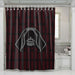 pattern star wars icon shower curtains