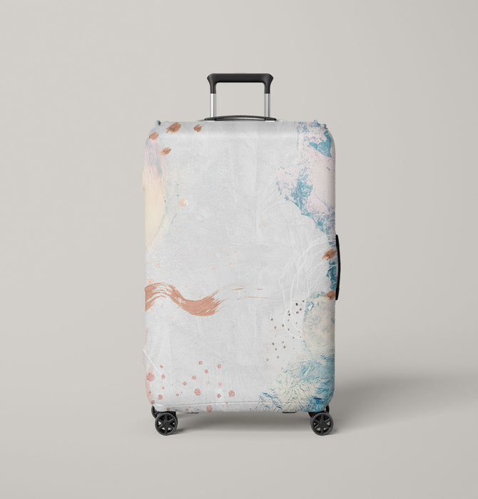 painting wall pastel color Luggage Cover | suitcase