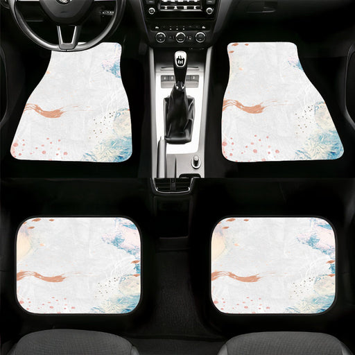 painting wall pastel color Car floor mats Universal fit