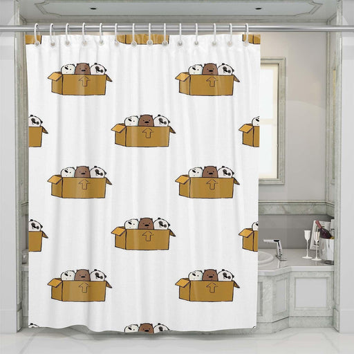 pattern we bare bears shower curtains