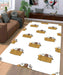 pattern we bare bears Living room carpet rugs