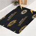 pattern boston bruins hockey bath rugs