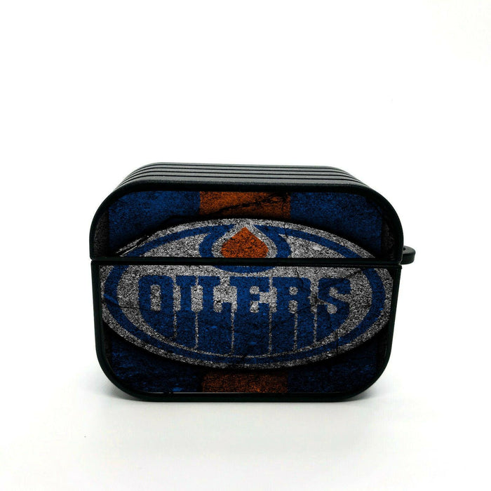 oilers logo prism cold airpod case