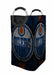 oilers logo prism cold Laundry Hamper | Laundry Basket