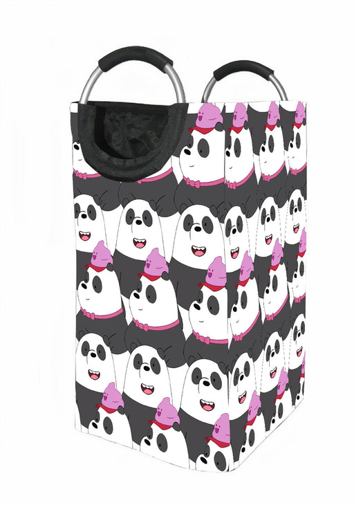 panda bear of we bare bears Laundry Hamper | Laundry Basket