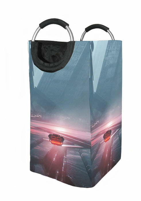 plane futuristic blade runner Laundry Hamper | Laundry Basket