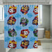 plankton spongebob squarepants shower curtains