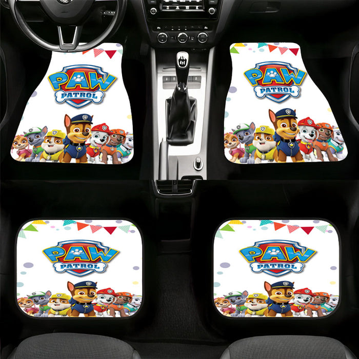 paw patrol all dogs Car floor mats Universal fit