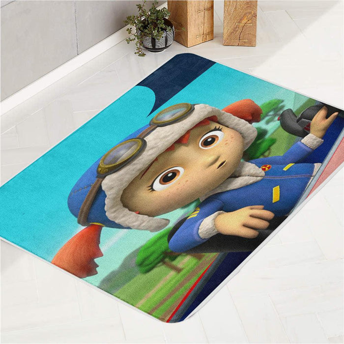 paw patrol girl driving bath rugs