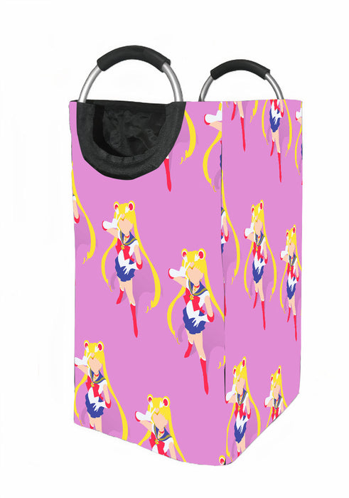 peaces sailor moon anime for girl Laundry Hamper | Laundry Basket