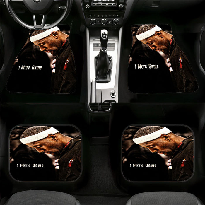 one light for best player nba Car floor mats Universal fit