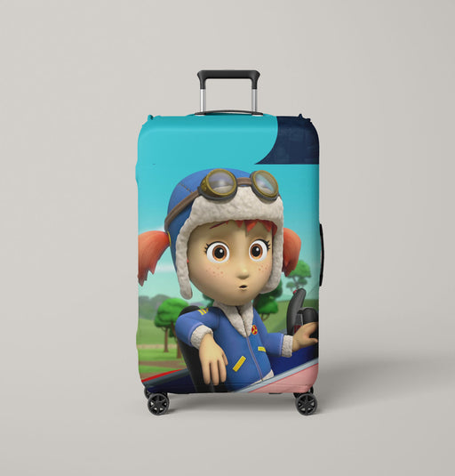 paw patrol girl driving Luggage Covers | Suitcase