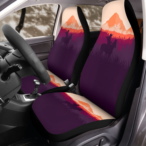 peace of red dead redemption 2 Car Seat Covers