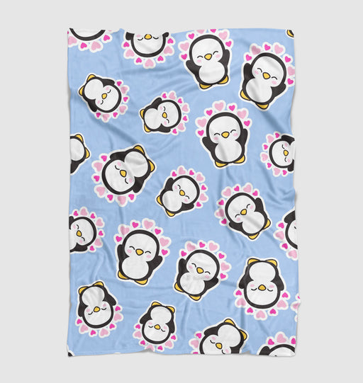 penguins lovely pretty Ultra soft fleece blanket