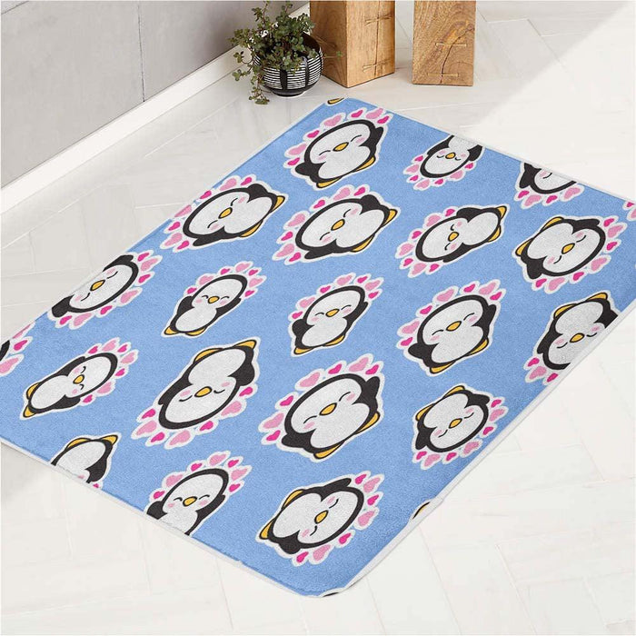 penguins lovely pretty bath rugs