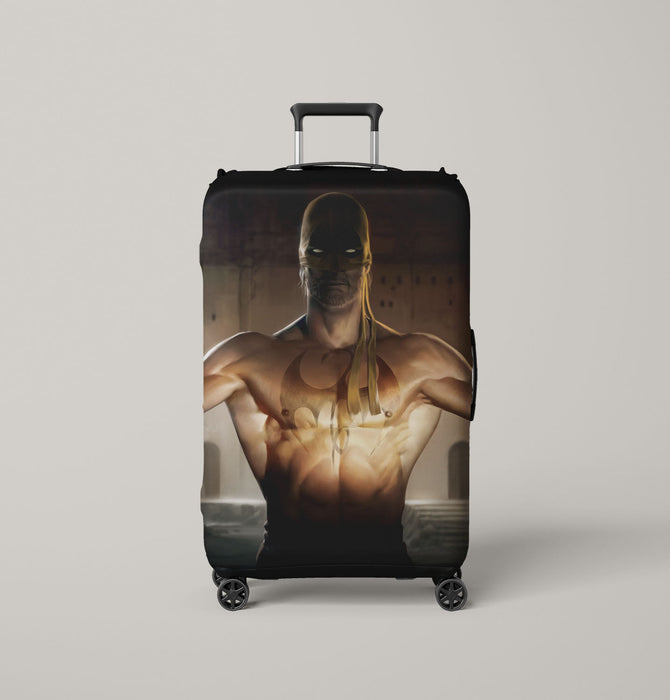 perfect body iron fist tattoo Luggage Covers | Suitcase