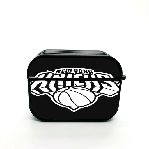 only white new york knicks logo airpod case