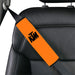 orange ktm racing logo black Car seat belt cover - Grovycase