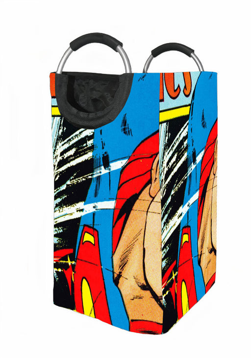 pop art comic superman Laundry Hamper | Laundry Basket