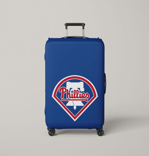 phillies logo baseball mlb Luggage Covers | Suitcase