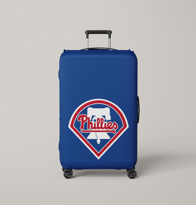 phillies logo baseball mlb Luggage Covers | Suitcase