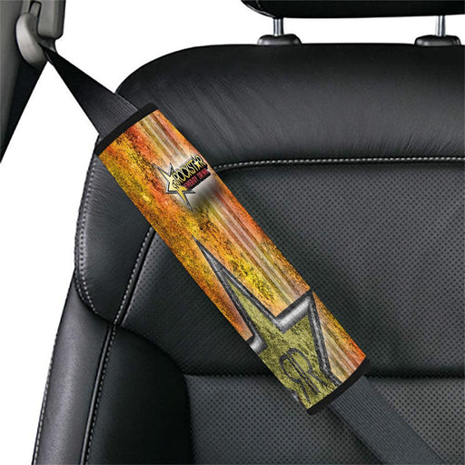 orange rockstar energy drinks Car seat belt cover - Grovycase