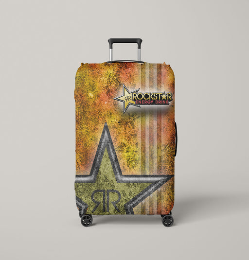 orange rockstar energy drinks Luggage Covers | Suitcase