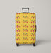 pikachu fase emoticons cute Luggage Cover | suitcase