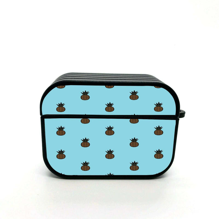 pineapple blue pattern fruit airpods case