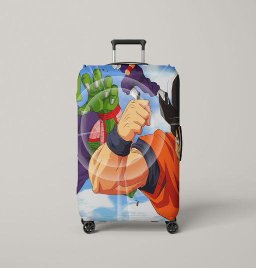 piccolo vs goku Luggage Covers | Suitcase