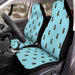 pineapple blue pattern fruit Car Seat Covers