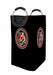 orange tigers logo football Laundry Hamper | Laundry Basket