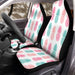 pineapple fruit blue and pink Car Seat Covers