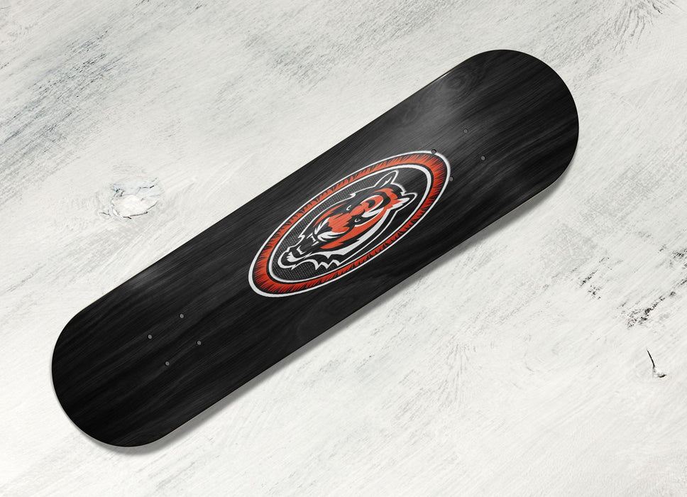 orange tigers logo football Skateboard decks