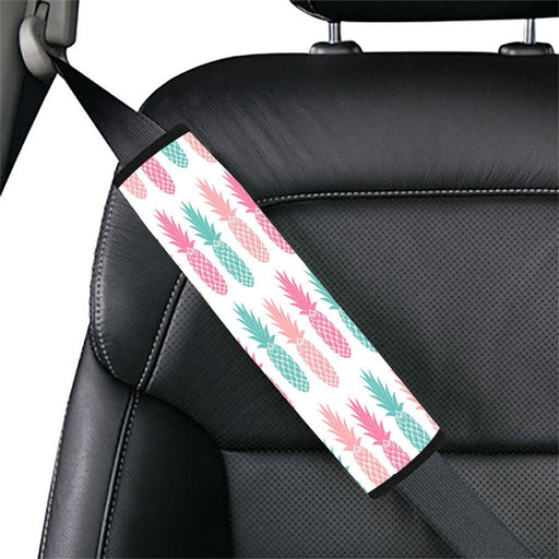 pineapple fruit blue and pink Car seat belt cover