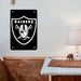 original logo of oakland raiders Poster Metal print wall art