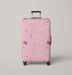 pink sailor moon stuf series Luggage Cover | suitcase