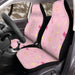 pink sailor moon stuf series Car Seat Covers