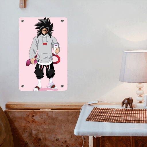 outfit hypebeast from dragon ball Poster Metal print wall art