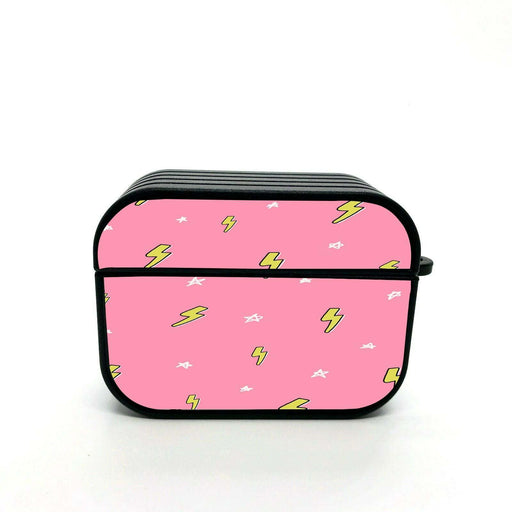 pink star thunder airpods case