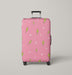 pink star thunder Luggage Cover | suitcase