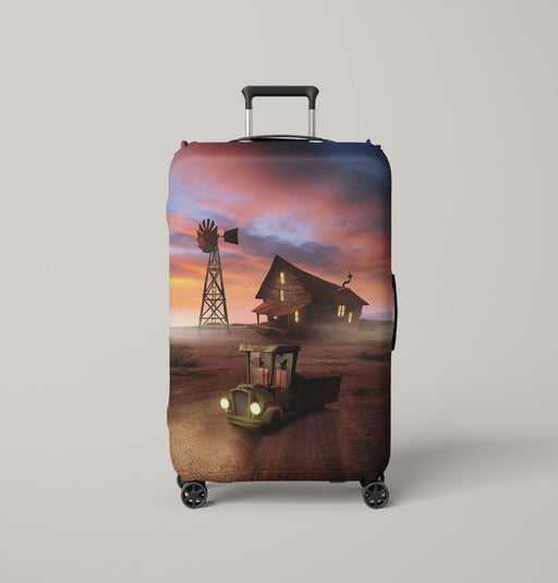 place courage the cowardly dog nickelodeon animation series Luggage Covers | Suitcase