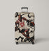 painting bulls 23 Luggage Covers | Suitcase