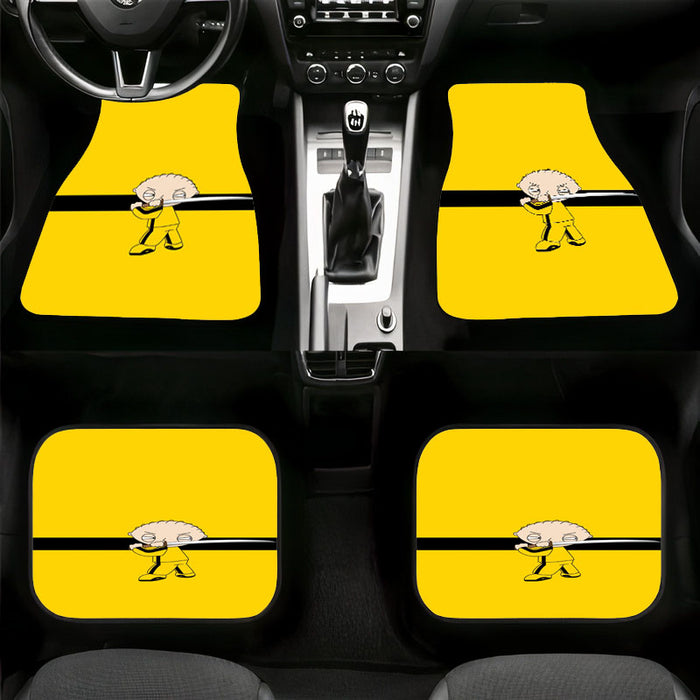 parody of kill bill by family guy Car floor mats Universal fit