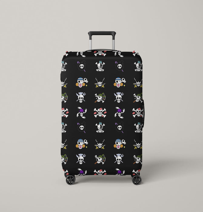 pirates flag of one piece Luggage Cover | suitcase