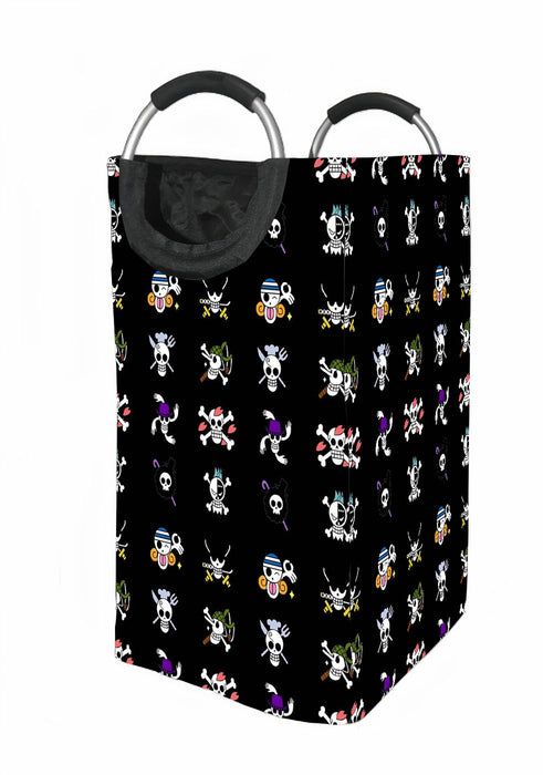 pirates flag of one piece Laundry Hamper | Laundry Basket