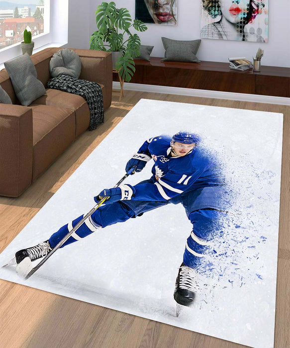 particle player nhl player Living room carpet rugs