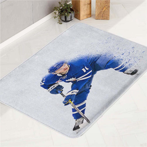 particle player nhl player bath rugs