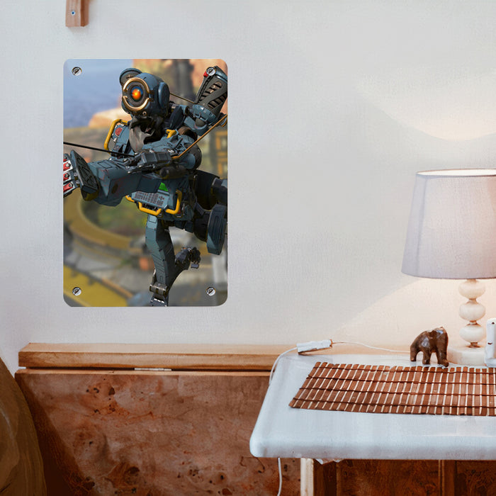 pathfinder hanging apex legends Poster Metal print wall art